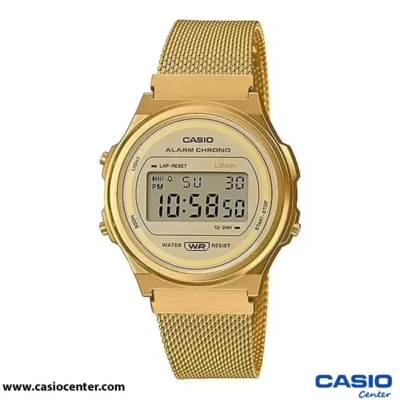 ساعت مچی زنانه کاسیو اصل مدلA171WEMG-9ADF
