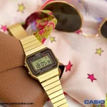 ساعت مچی زنانه کاسیو اصل مدل A700WG-9a