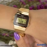 ساعت مچی زنانه کاسیو اصل مدل A700WG-9a