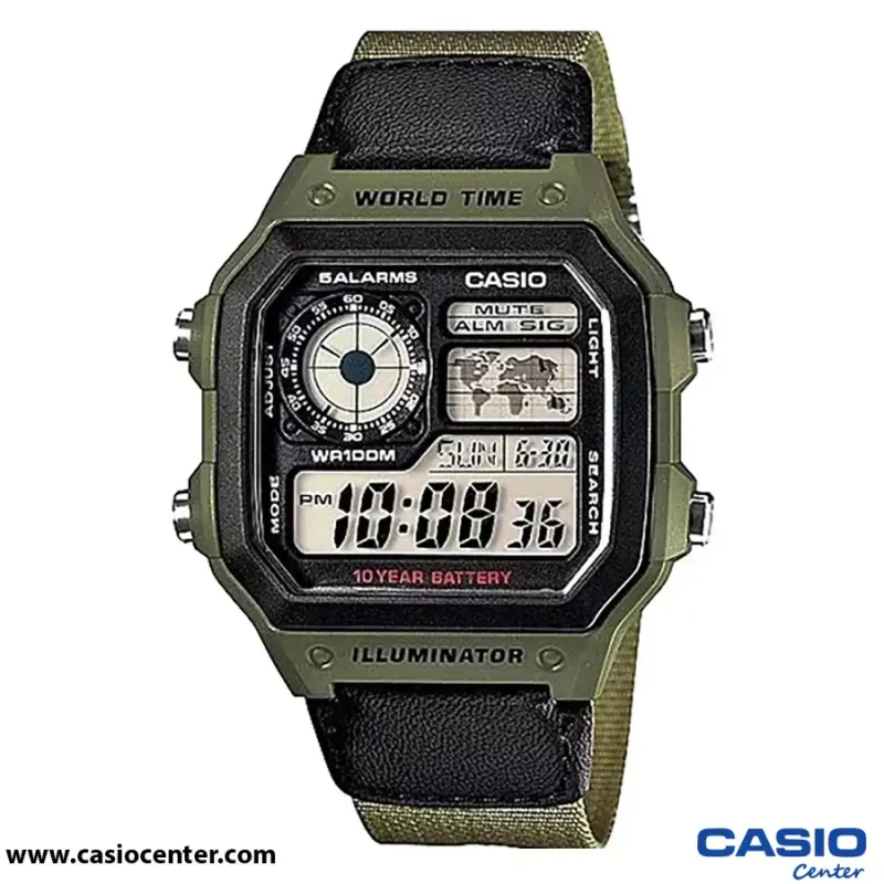 CASIO AE 1200WHB 3B 1