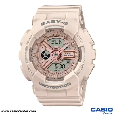 ساعت مچی زنانه کاسیو بیبی جی اصل مدل BA-110XCP-4ADR