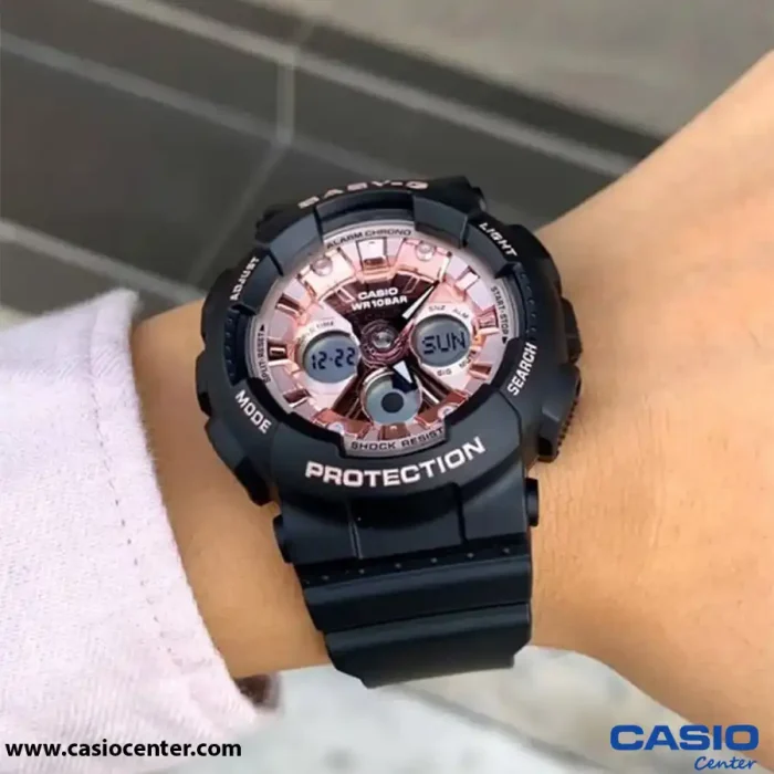 ساعت مچی زنانه کاسیو بیبی جی اصل مدل BA-130-1A4