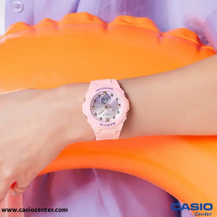 ساعت مچی زنانه کاسیو بیبی جی اصل مدل BGA-320-4ADR