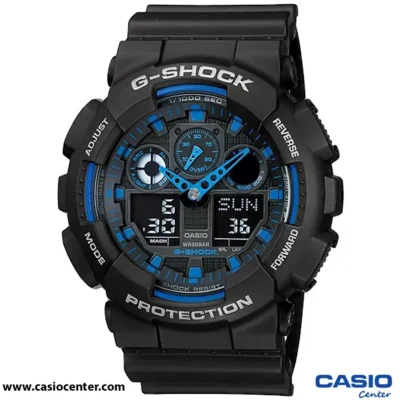 ساعت مچی مردانه کاسیو جی شاک اصل مدل GA-100-1A2
