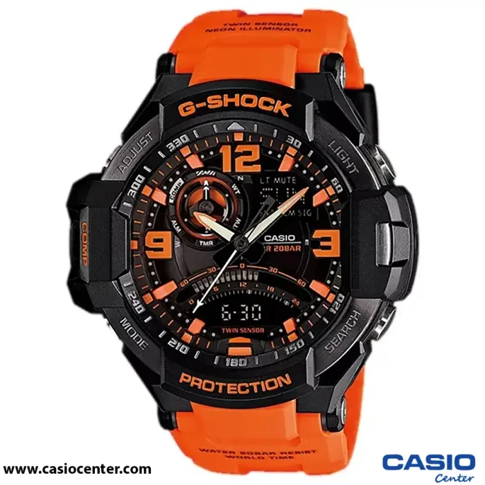 ساعت مچی مردانه کاسیو جی شاک اصل مدل GA-1000-4A