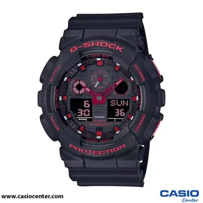 ساعت مچی مردانه کاسیو جی شاک اصل مدل GA-100BNR-1ADR
