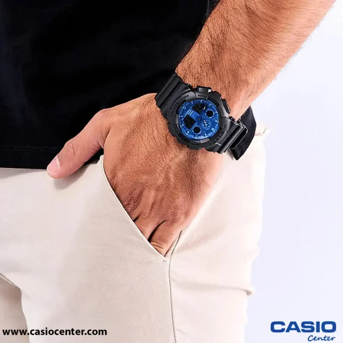 ساعت مچی مردانه کاسیو جی شاک اصل مدل GA-100BP-1ADR