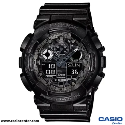 ساعت مچی مردانه کاسیو جی شاک اصل مدل GA-100CF-1A