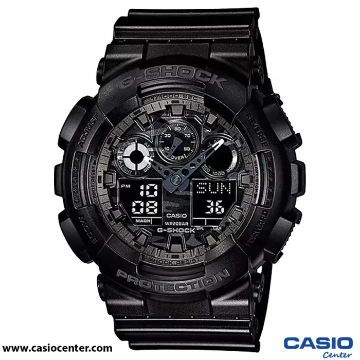 ساعت مچی مردانه کاسیو جی شاک اصل مدل GA-100CF-1A