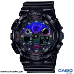 ساعت مچی مردانه کاسیو جی شاک اصل مدل GA-100RGB-1ADR