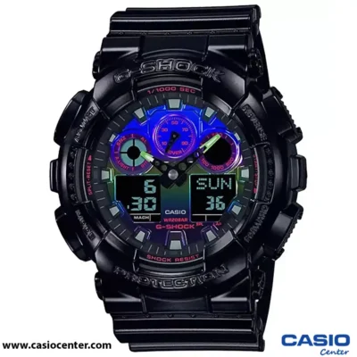 ساعت مچی مردانه کاسیو جی شاک اصل مدل GA-100RGB-1ADR