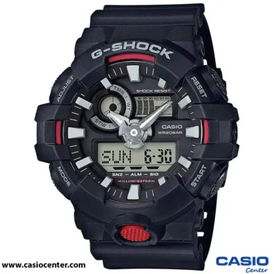 ساعت مچی مردانه کاسیو جی شاک اصل مدل GA-700-1A