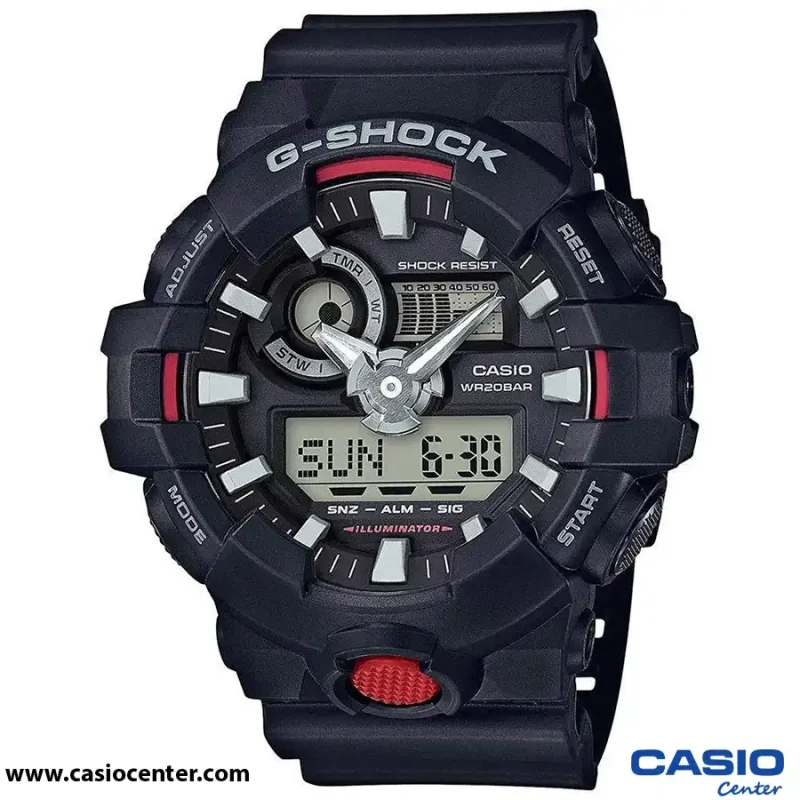 ساعت مچی مردانه کاسیو جی شاک اصل مدل Ga-700-1A