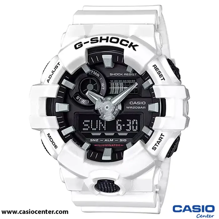 ساعت مچی مردانه کاسیو جی شاک اصل مدل GA-700-7A