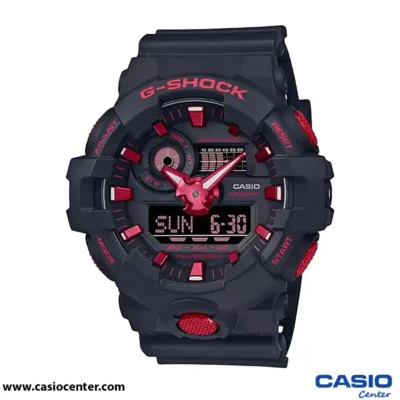ساعت مچی مردانه کاسیو جی شاک اصل مدل GA-700BNR-1ADR