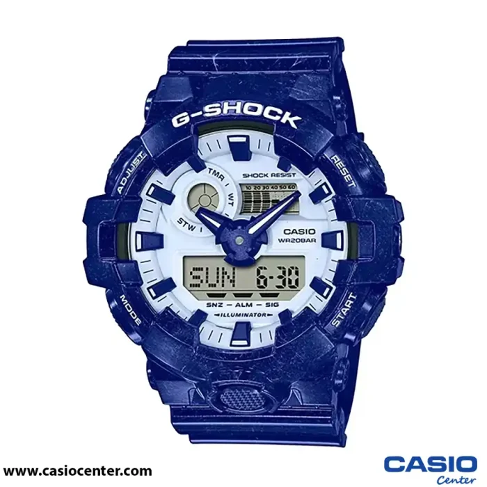 CASIO GA 700BWP 2ADR 1