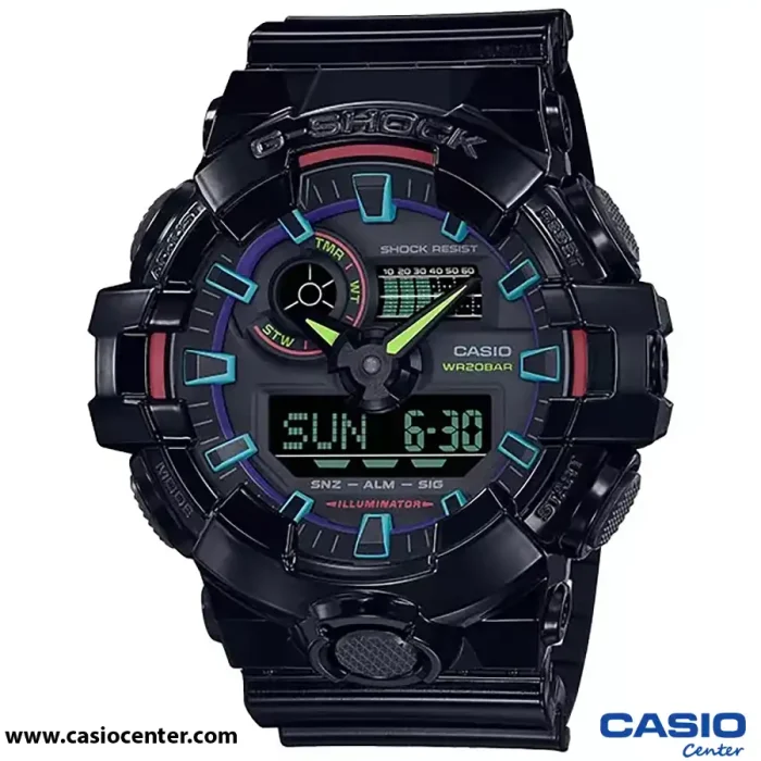 CASIO GA 700RGB 1ADR 1