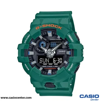 ساعت مچی مردانه کاسیو جی شاک اصل مدل GA-700SC-3ADR
