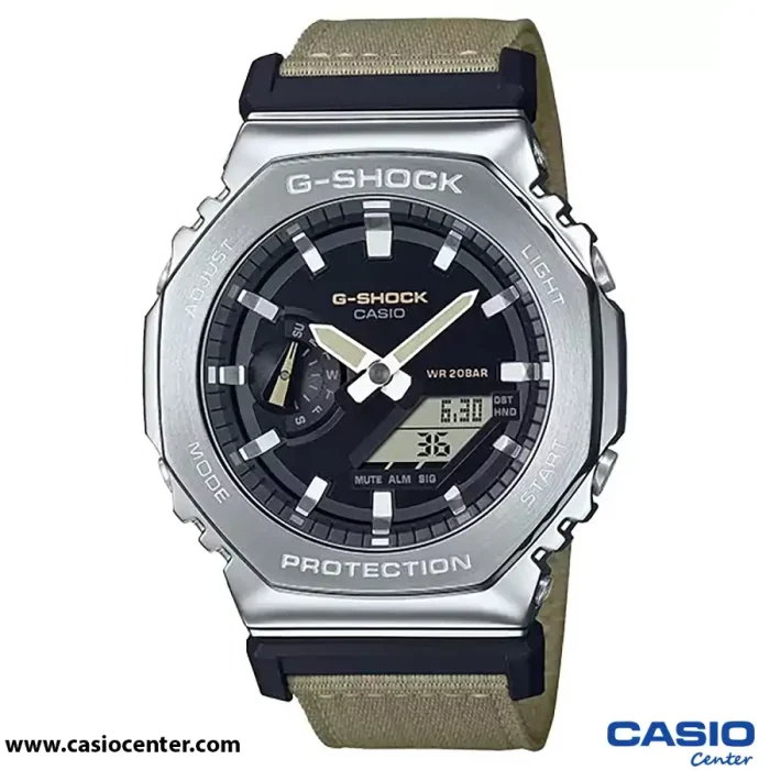 ساعت مچی مردانه کاسیو جی شاک اصل مدل GM-2100C-5ADR