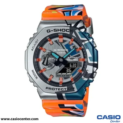 ساعت مچی مردانه کاسیو جی شاک اصل مدل GM-2100SS-1ADR