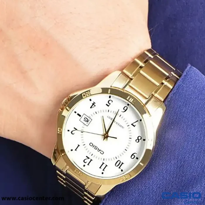 ساعت مچی مردانه کاسیو اصل مدل MTP-V004G-7B