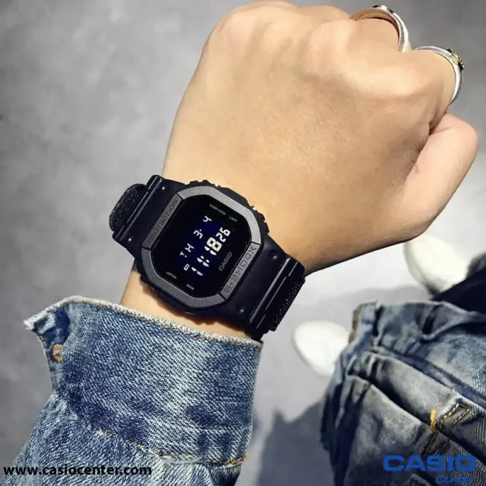 ساعت مچی مردانه کاسیو جی شاک اصل مدل DW-5600BBN-1DR