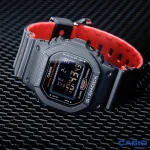 ساعت مچی مردانه کاسیو جی شاک اصل مدل DW-5600HR-1D