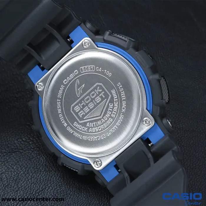 ساعت مچی مردانه کاسیو جی شاک اصل مدل GA-100-1A2