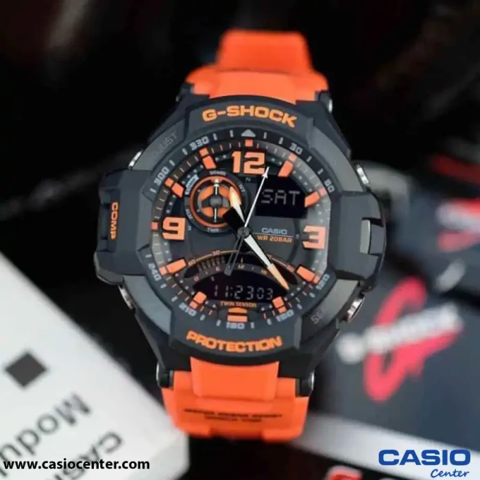 ساعت مچی مردانه کاسیو جی شاک اصل مدل GA-1000-4A