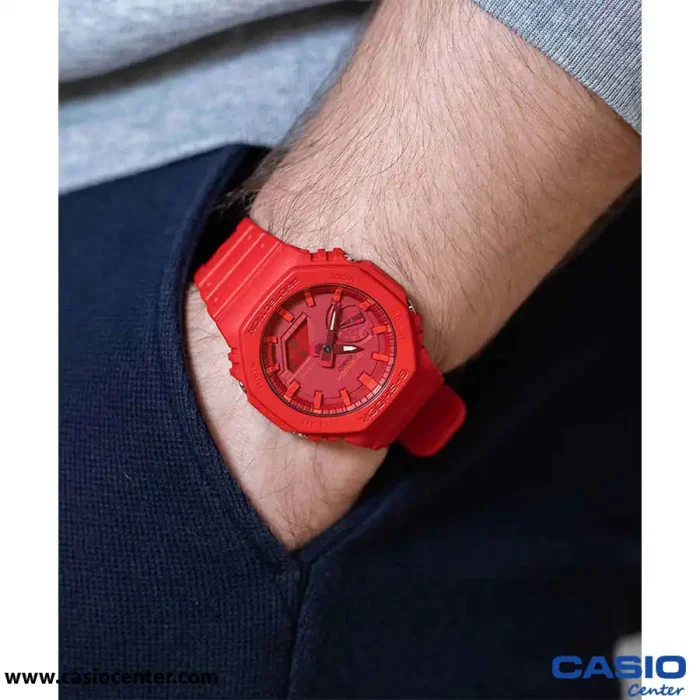 ساعت مچی مردانه کاسیو جی شاک اصل مدل GA-2100-4A
