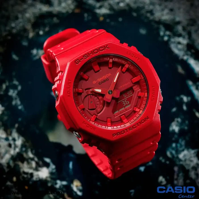 ساعت مچی مردانه کاسیو جی شاک اصل مدل GA-2100-4A
