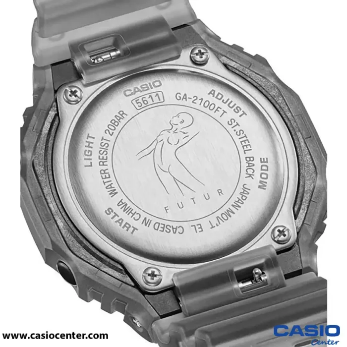 ساعت مچی مردانه کاسیو جی شاک اصل مدل GA-2100FT-8ADR