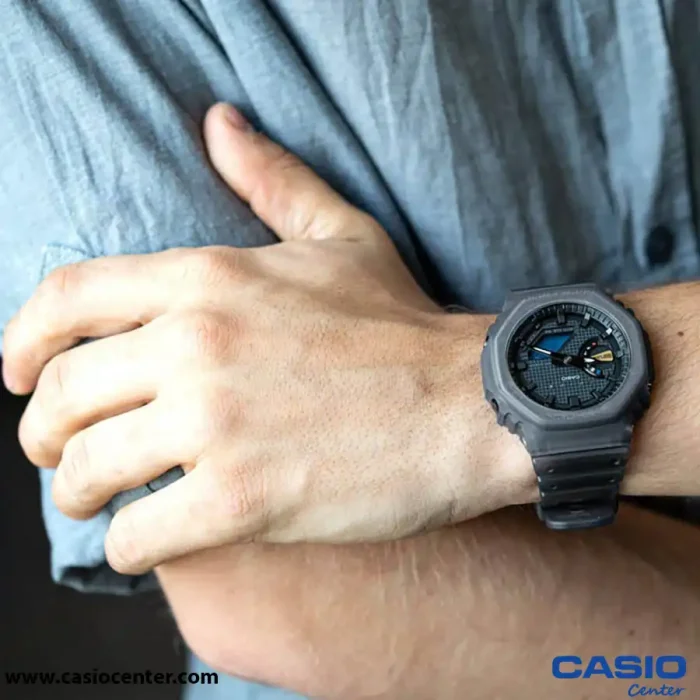 ساعت مچی مردانه کاسیو جی شاک اصل مدل GA-2100FT-8ADR