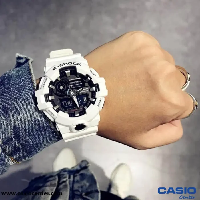 ساعت مچی مردانه کاسیو جی شاک اصل مدل GA-700-7A