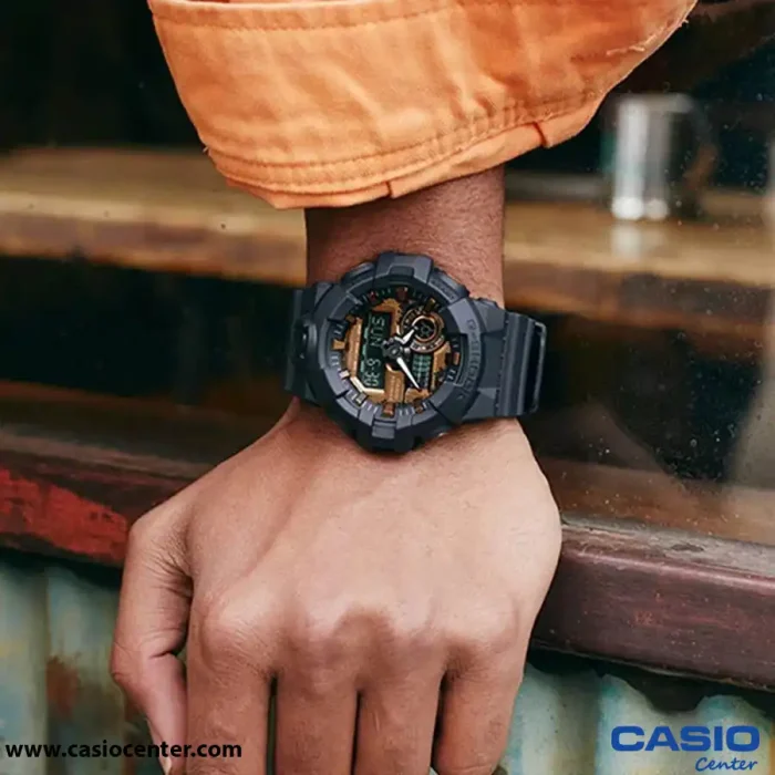 ساعت مچی مردانه کاسیو جی شاک اصل مدل GA-700RC-1ADR