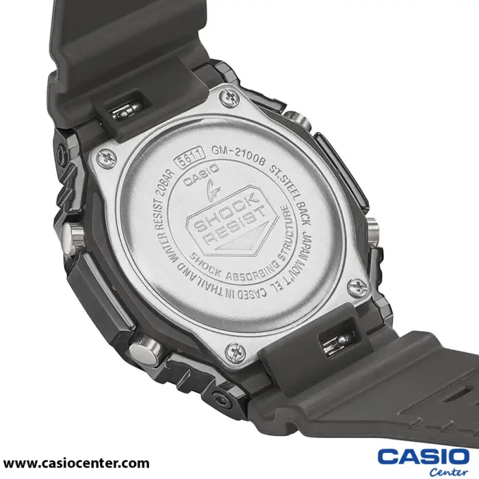 ساعت مچی مردانه کاسیو جی شاک اصل مدل GM-2100B-4ADR