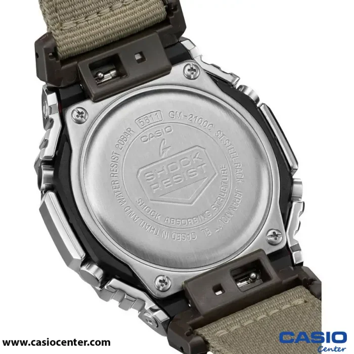 ساعت مچی مردانه کاسیو جی شاک اصل مدل GM-2100C-5ADR