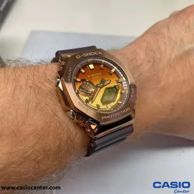 ساعت مچی مردانه کاسیو جی شاک اصل مدل GM-2100CL-5ADR
