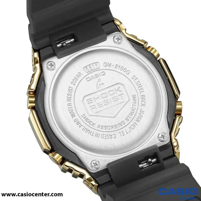 ساعت مچی مردانه کاسیو جی شاک اصل مدل GM-2100G-1A9DR