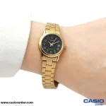 ساعت مچی زنانه کاسیو اصل مدل LTP-V002G-1BUDF