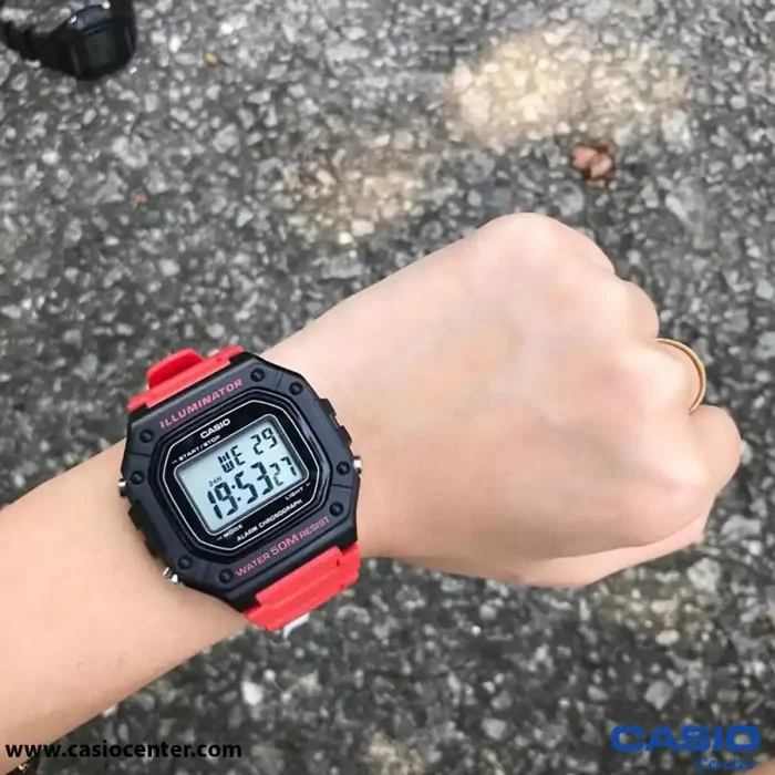 ساعت مچی زنانه کاسیو اصل مدل W-218H-4B