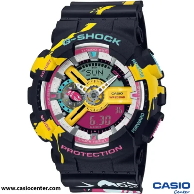 ساعت مچی مردانه کاسیو جی شاک اصل مدل GA-110LL-1ADR