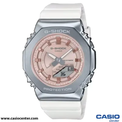 ساعت مچی زنانه کاسیو جی شاک اصل مدل GM-S2100WS-7ADR