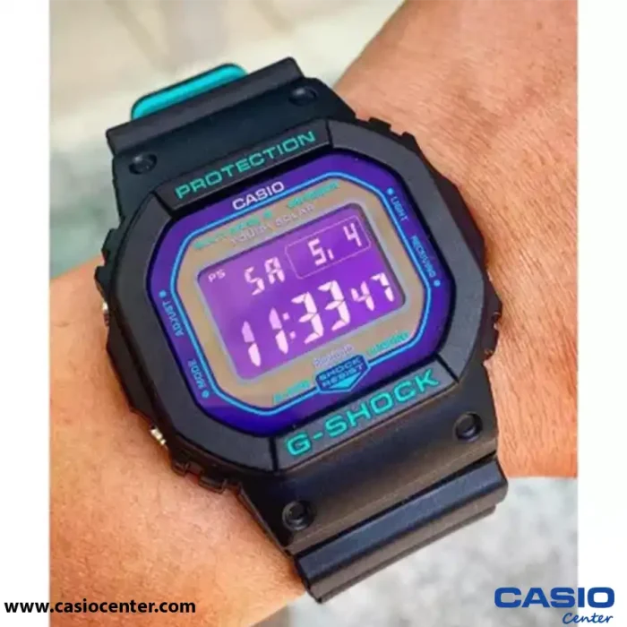 ساعت مچی مردانه کاسیو جی شاک اصل مدل GW-B5600BL-1DR