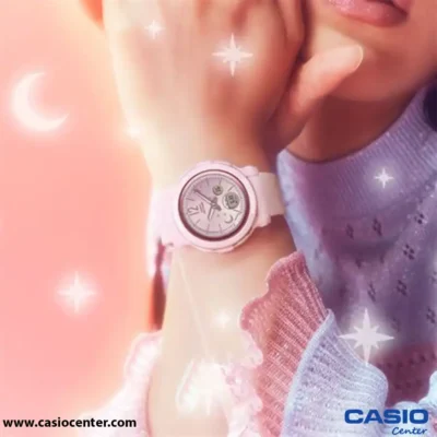 ساعت مچی زنانه-دخترانه کاسیو بیبی جی اصل مدل BGA-290DS-4ADR