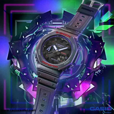 ساعت مچی مردانه کاسیو جی شاک اصل مدل GA-2100AH-6ADR