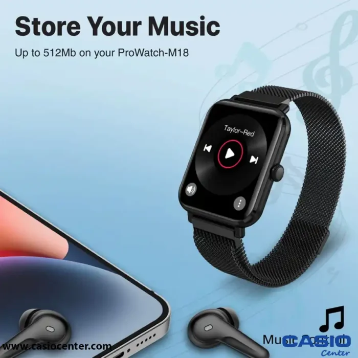 ساعت هوشمند پرومیت مدل PROWATCH-M18.BLACK