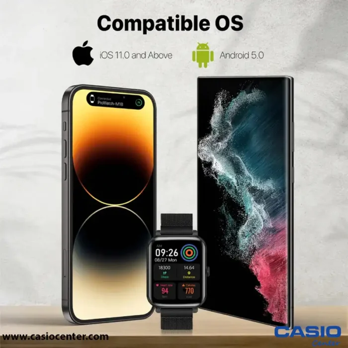 ساعت هوشمند پرومیت مدل PROWATCH-M18.BLACK