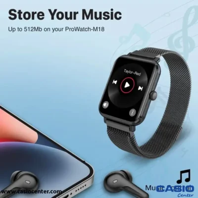 ساعت هوشمند پرومیت مدل PROWATCH-M18.GRAPHITE
