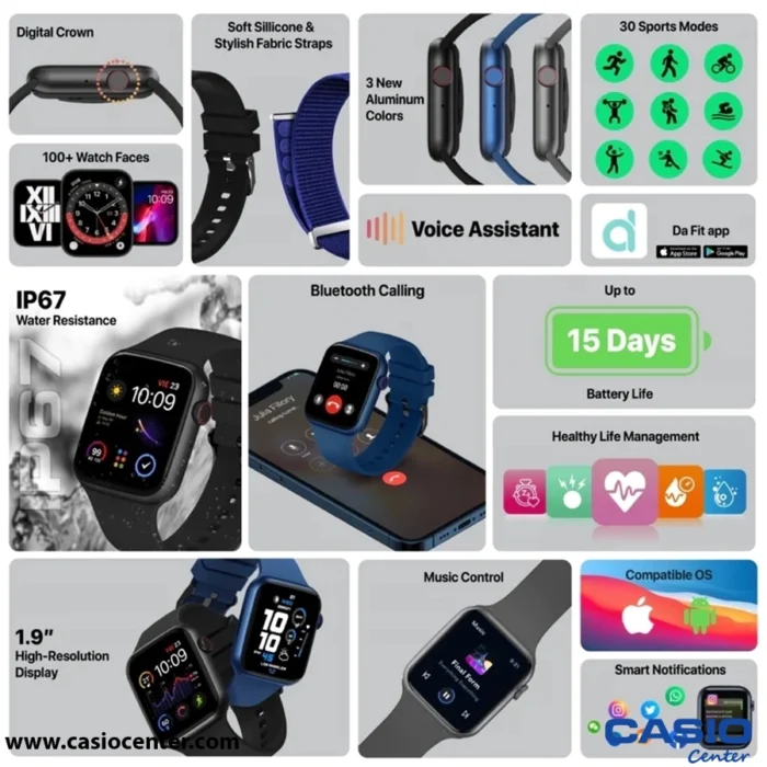ساعت هوشمند پرومیت مدل XWATCH-B19.GRAPHITE